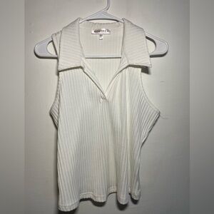 Kontrol Sleeveless Collared Shirt